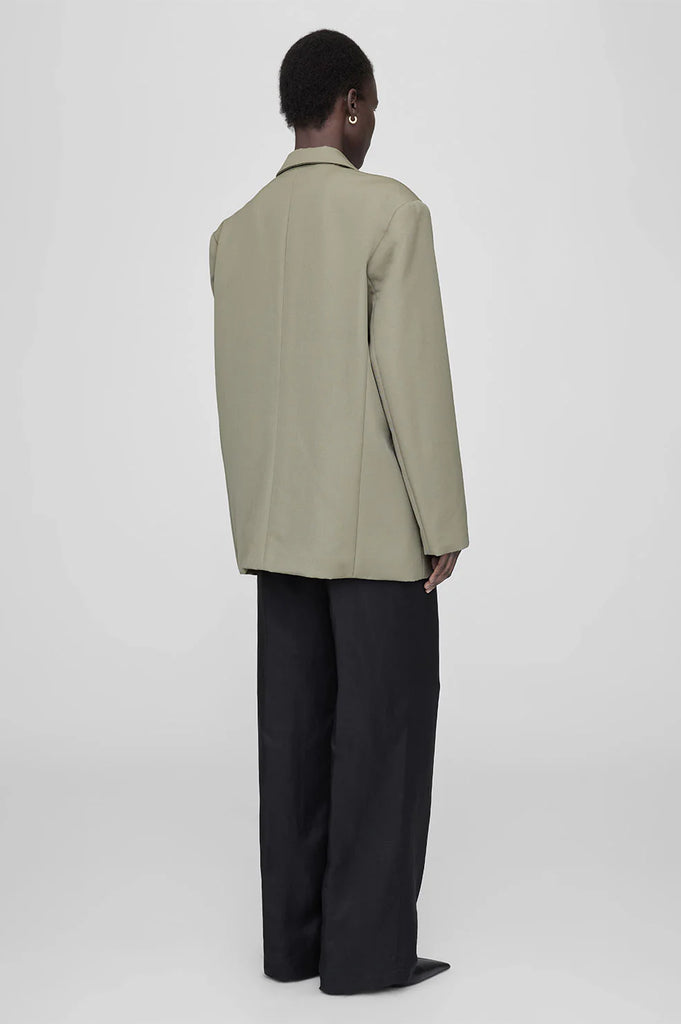 Quinn Blazer in Green Khaki