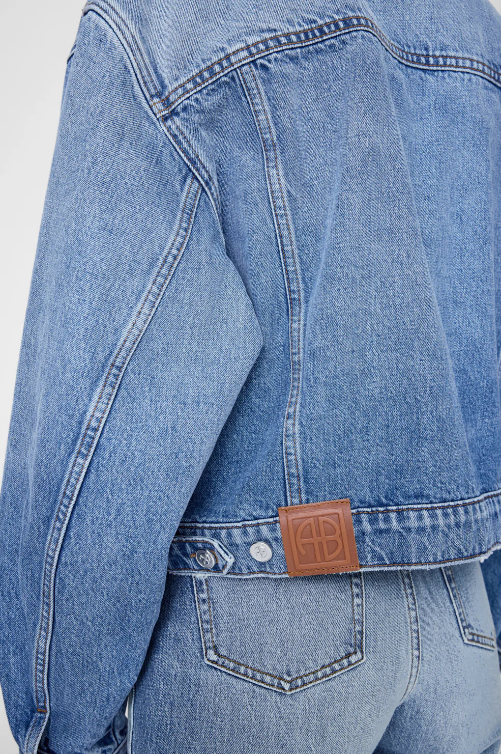 Quincy Jacket in Cascade Blue