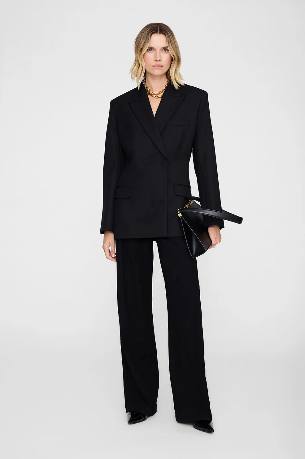 Aretha Blazer in Black