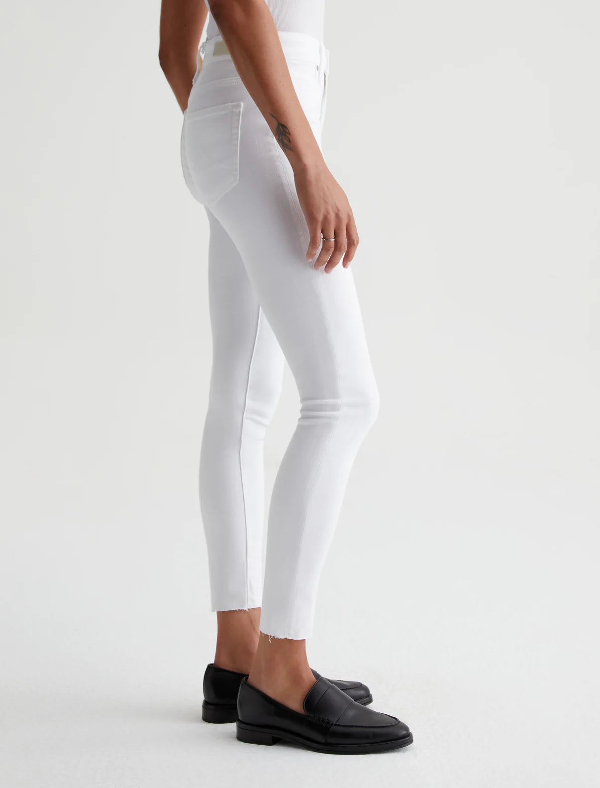 Farrah Skinny Ankle in White