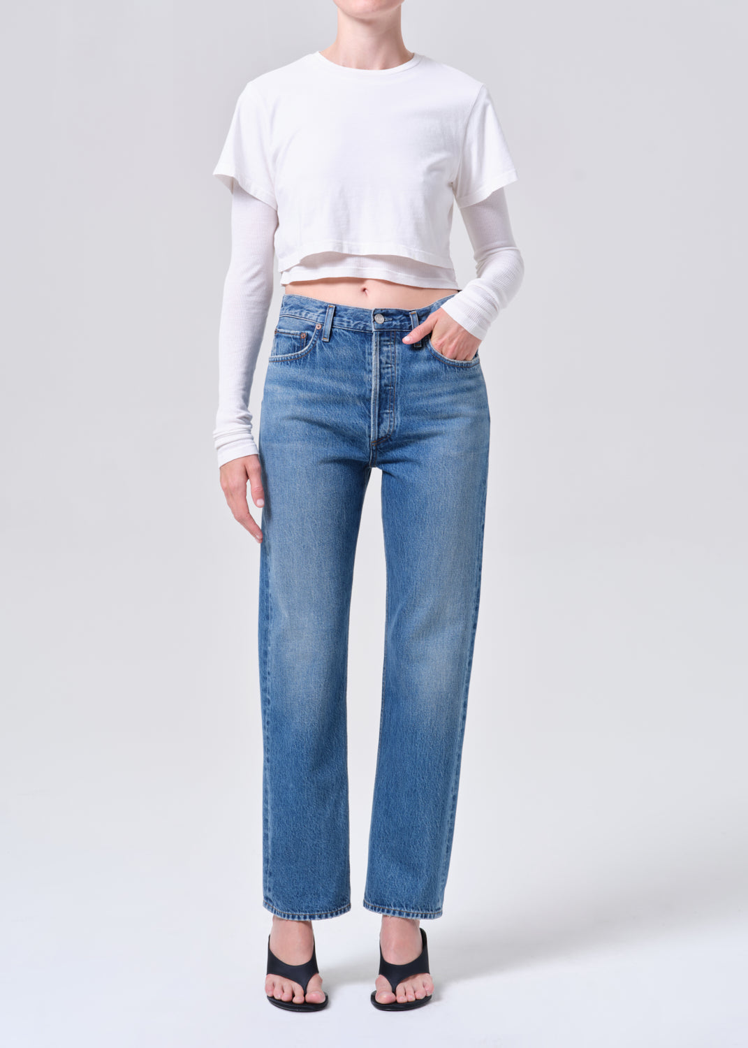 90's Pinch Waist in Circulate
