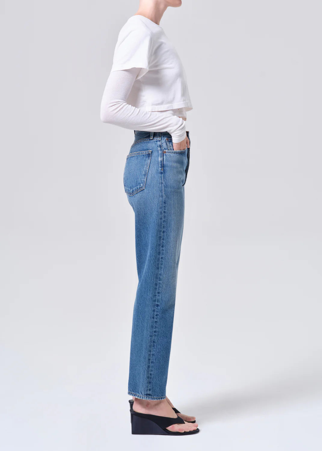 90's Pinch Waist in Circulate
