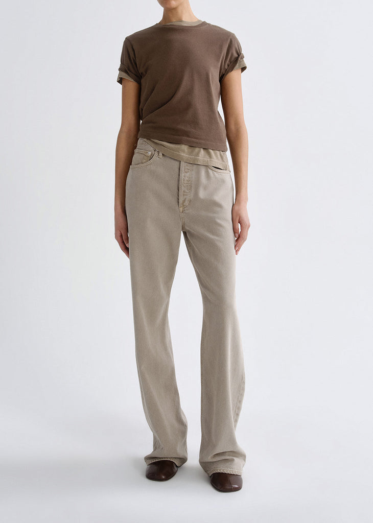 Adine Shrunken Tee in Uniform