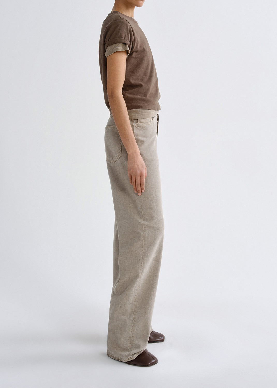 Adine Shrunken Tee in Uniform