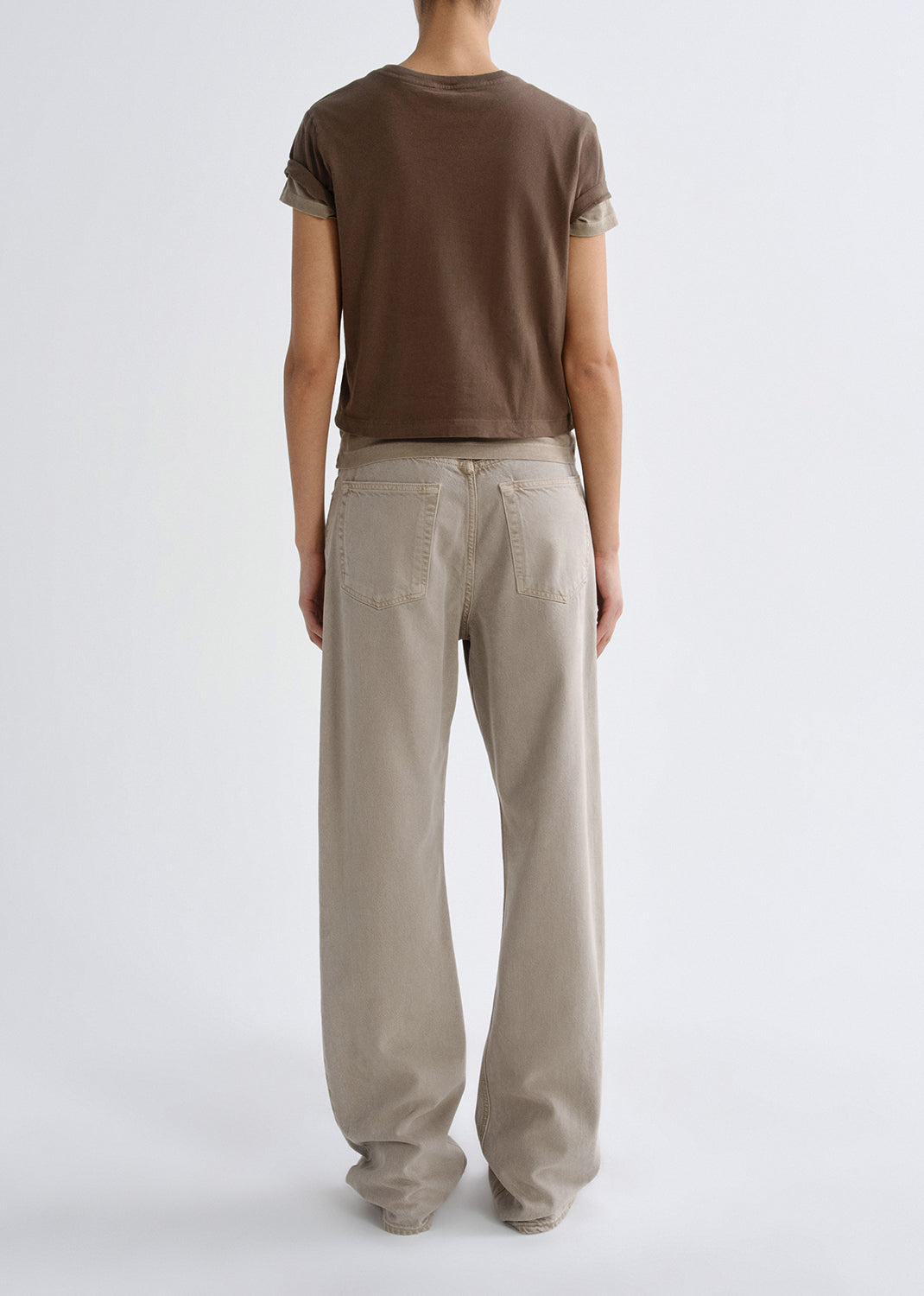 Adine Shrunken Tee in Uniform