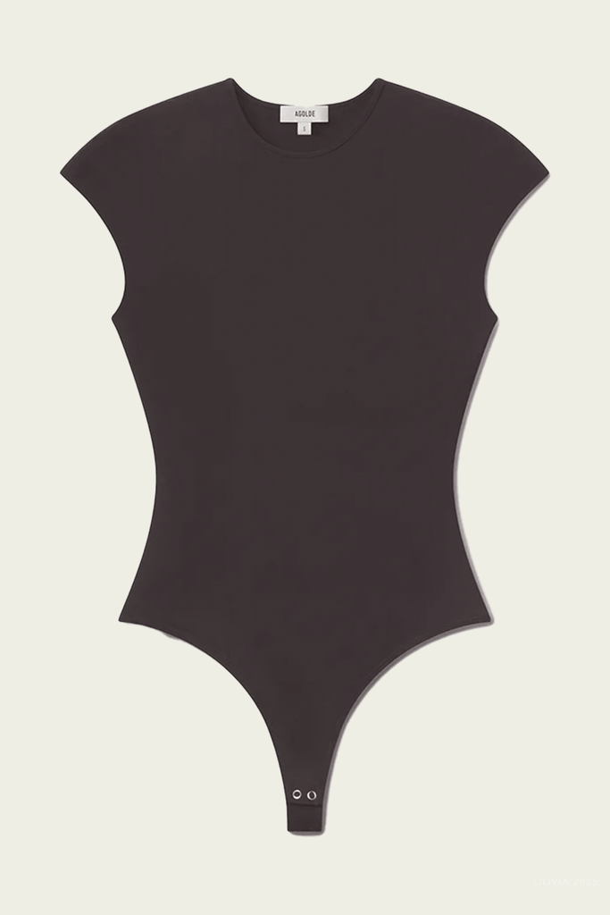 Agata Bodysuit in Carob
