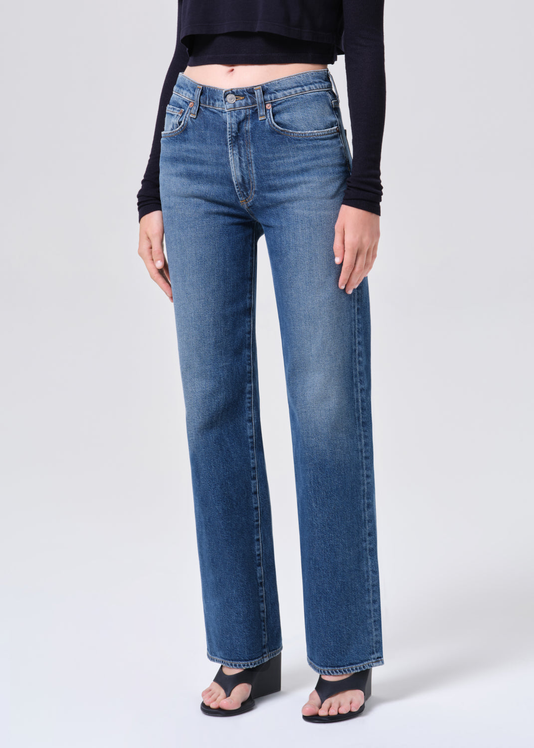 Harper Straight Jean in River