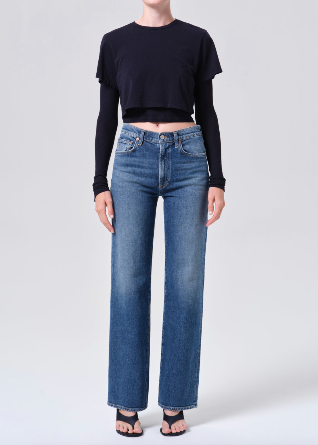 Harper Straight Jean in River