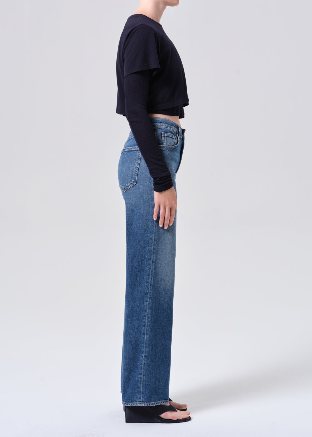 Harper Straight Jean in River
