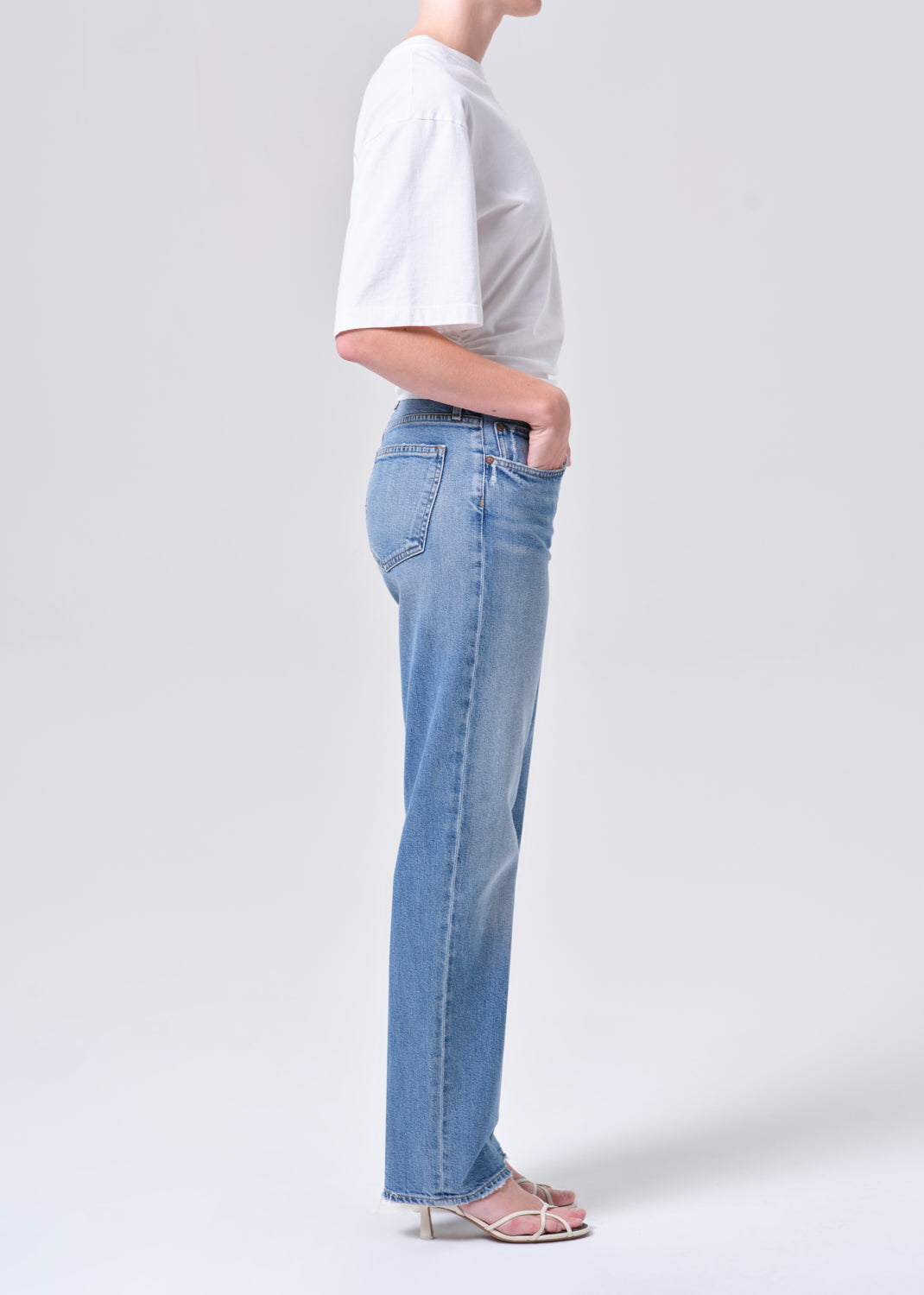 Low Rise Slim (Stretch) in Kindle