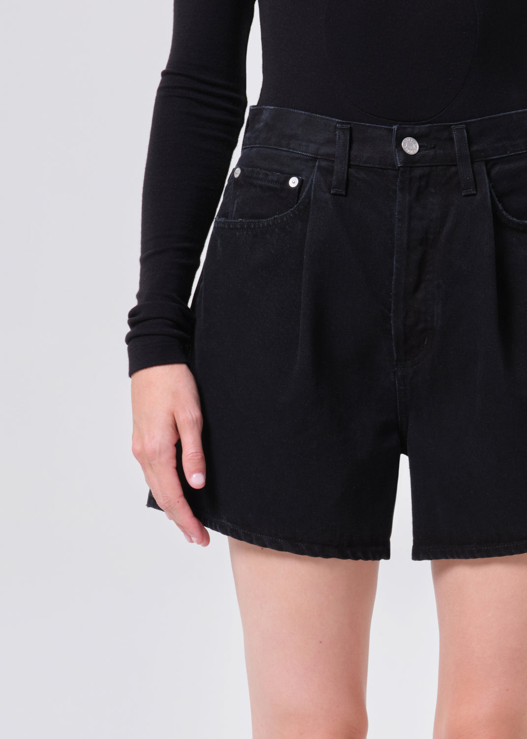 Rhoda Pleated A-Line Short in Holt