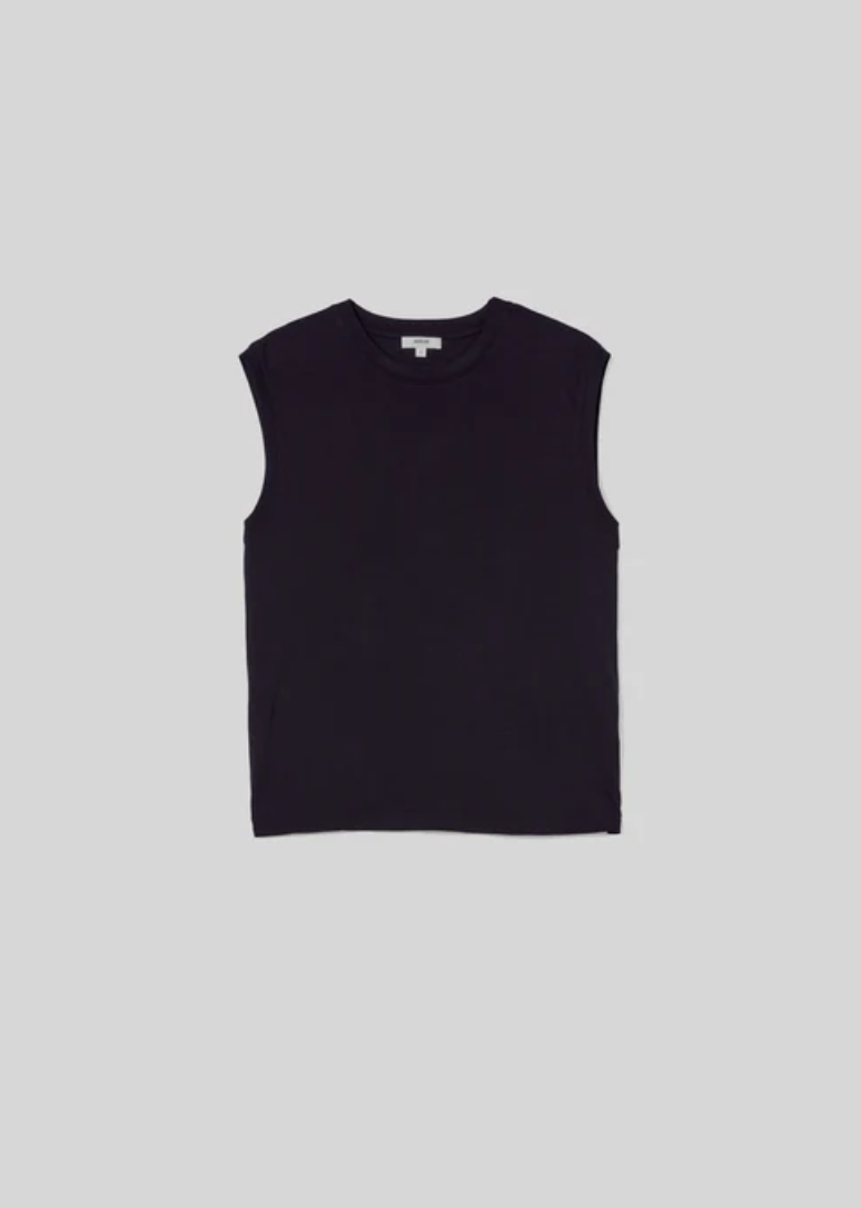 Raya Muscle Tee in Black