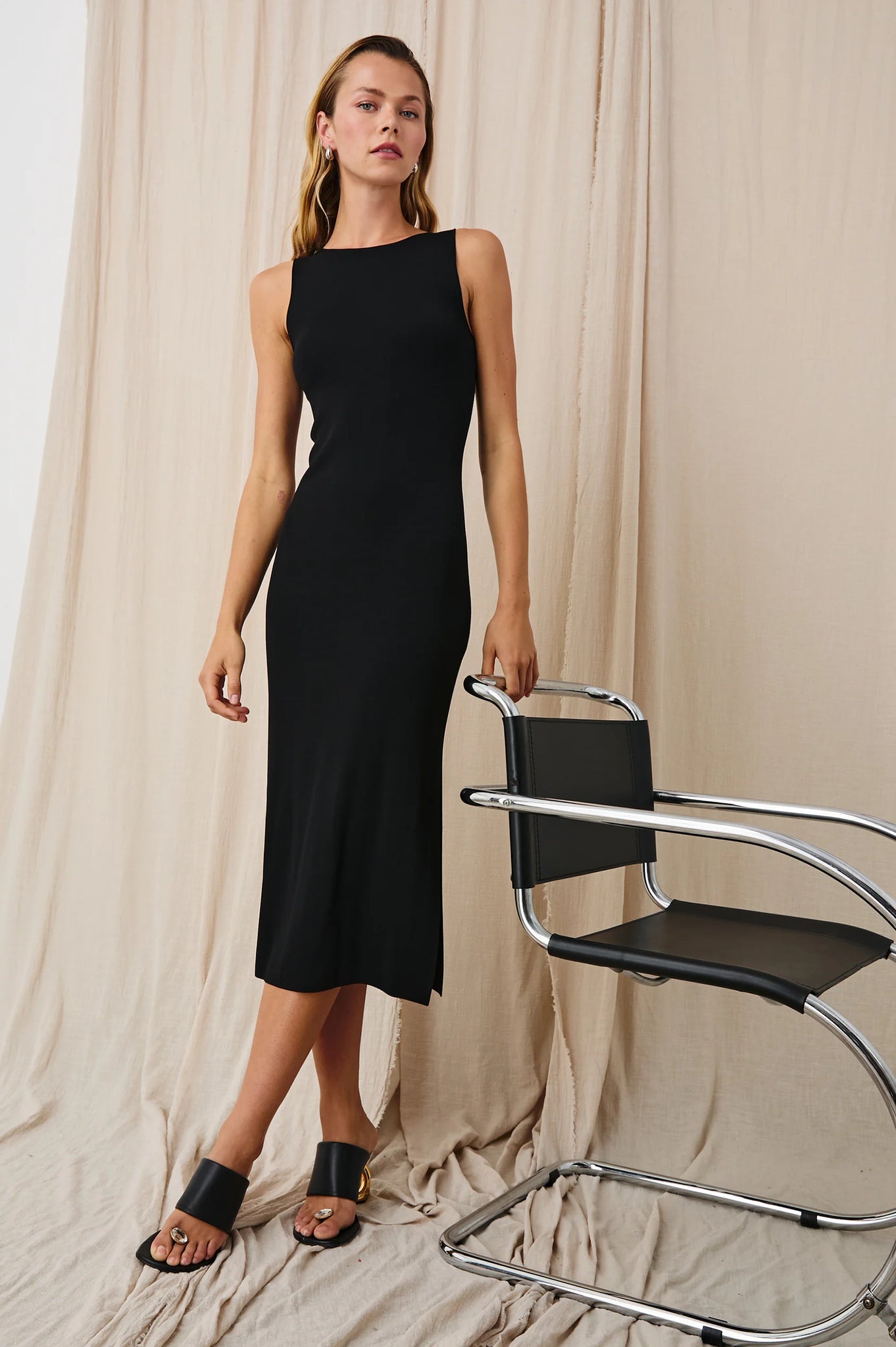 Alora Dress in Black