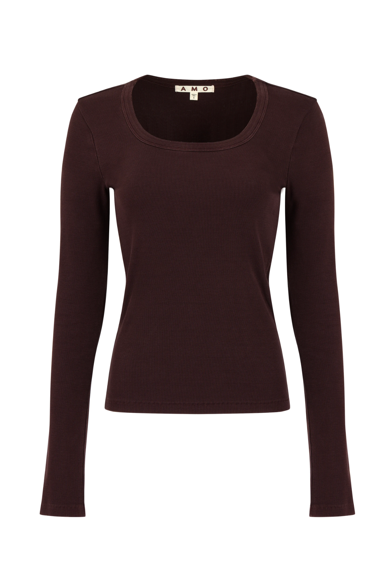 Angelina Long Sleeve in Aubergine