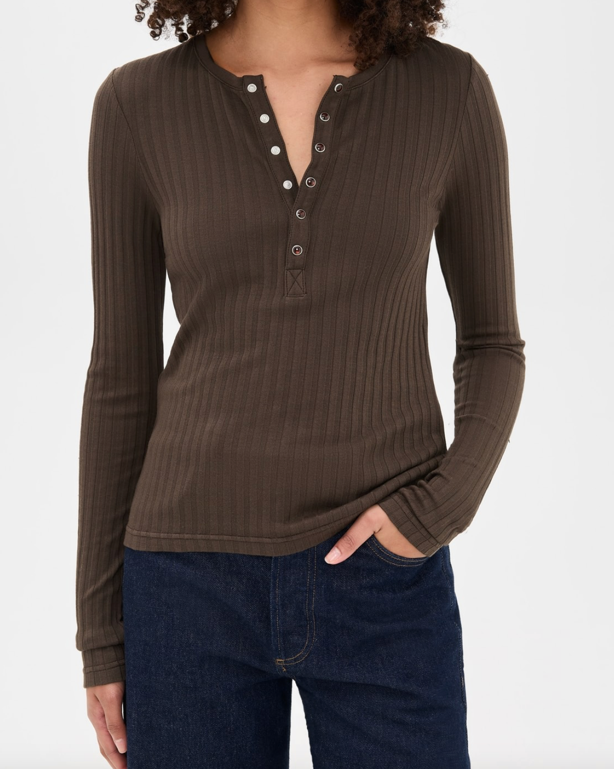 Lottie Top in Mocha