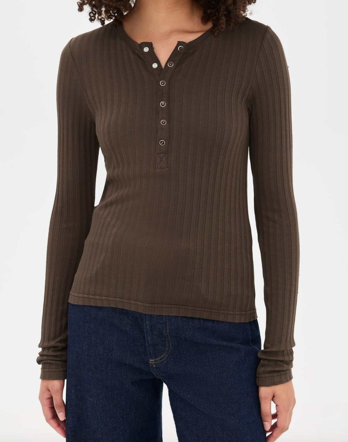 Lottie Top in Mocha