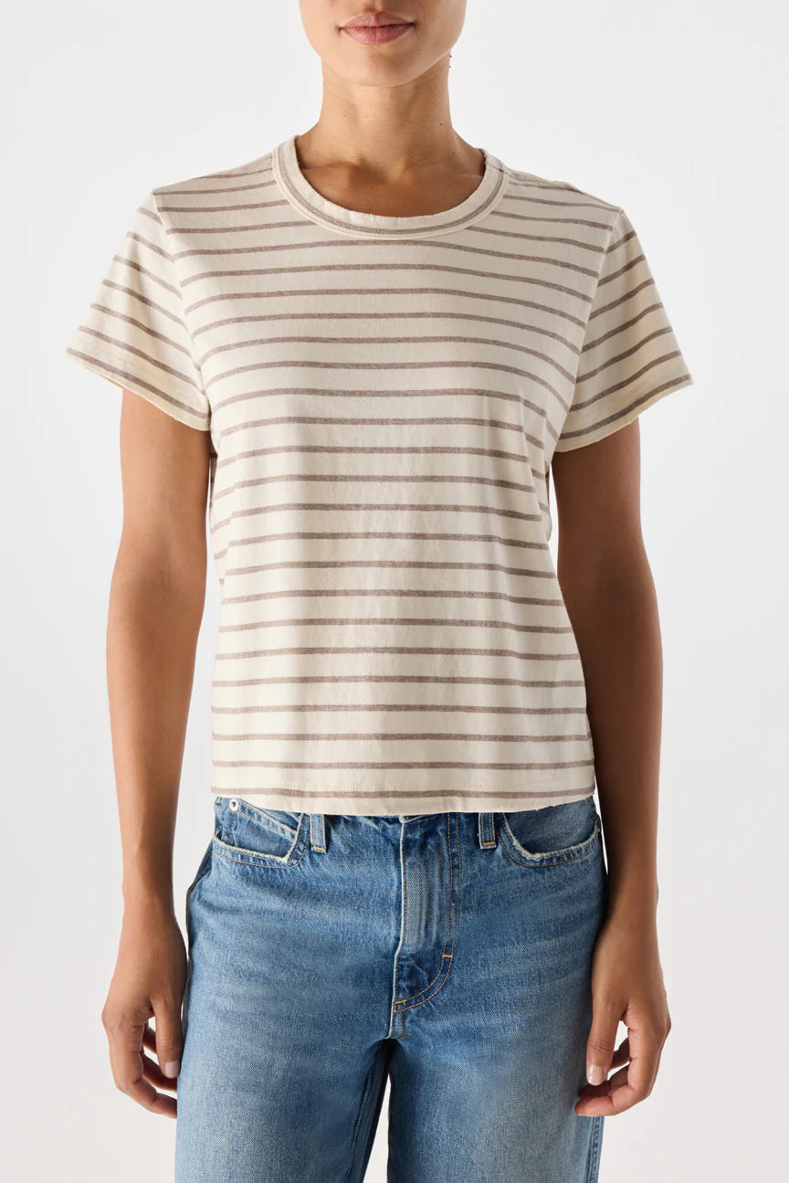 Lovey Tee in Natural/Haze