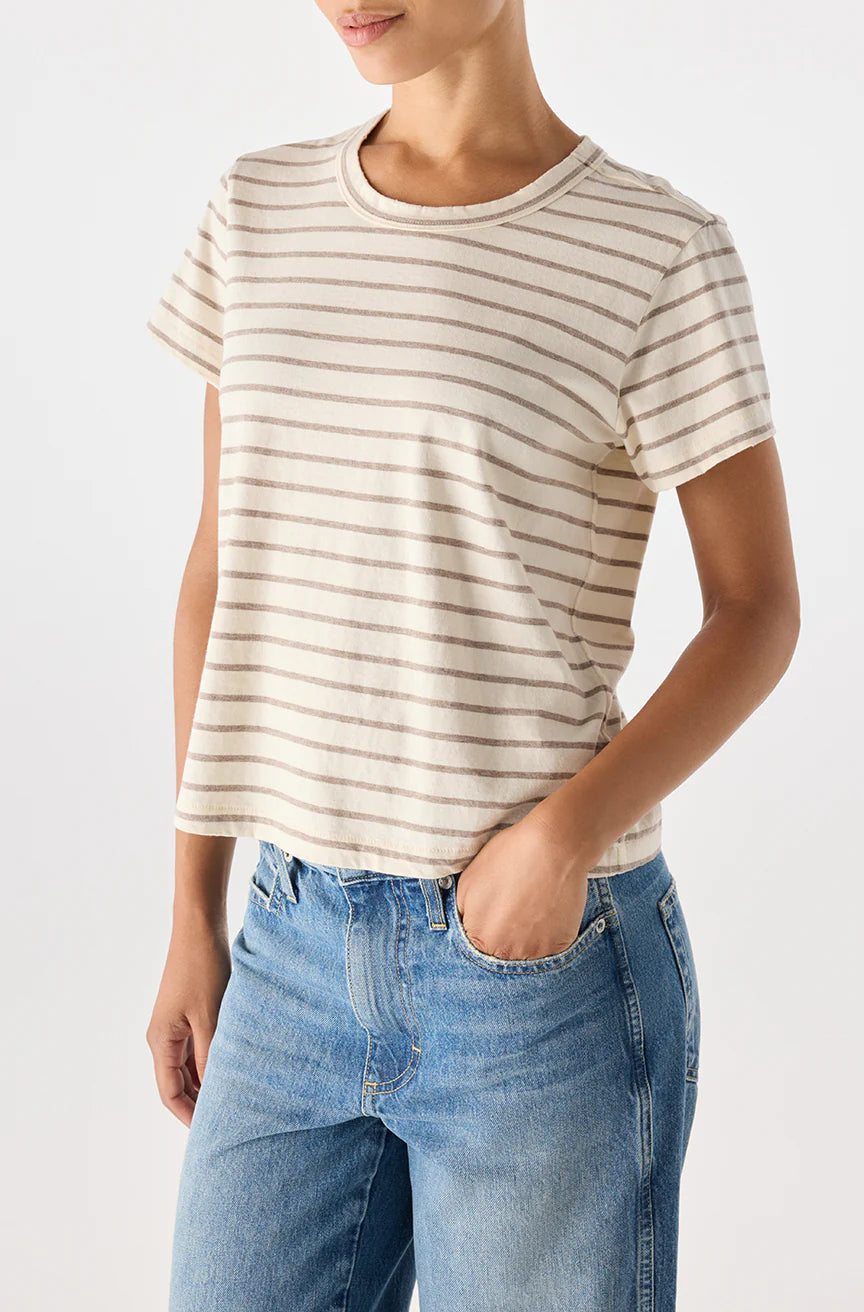 Lovey Tee in Natural/Haze