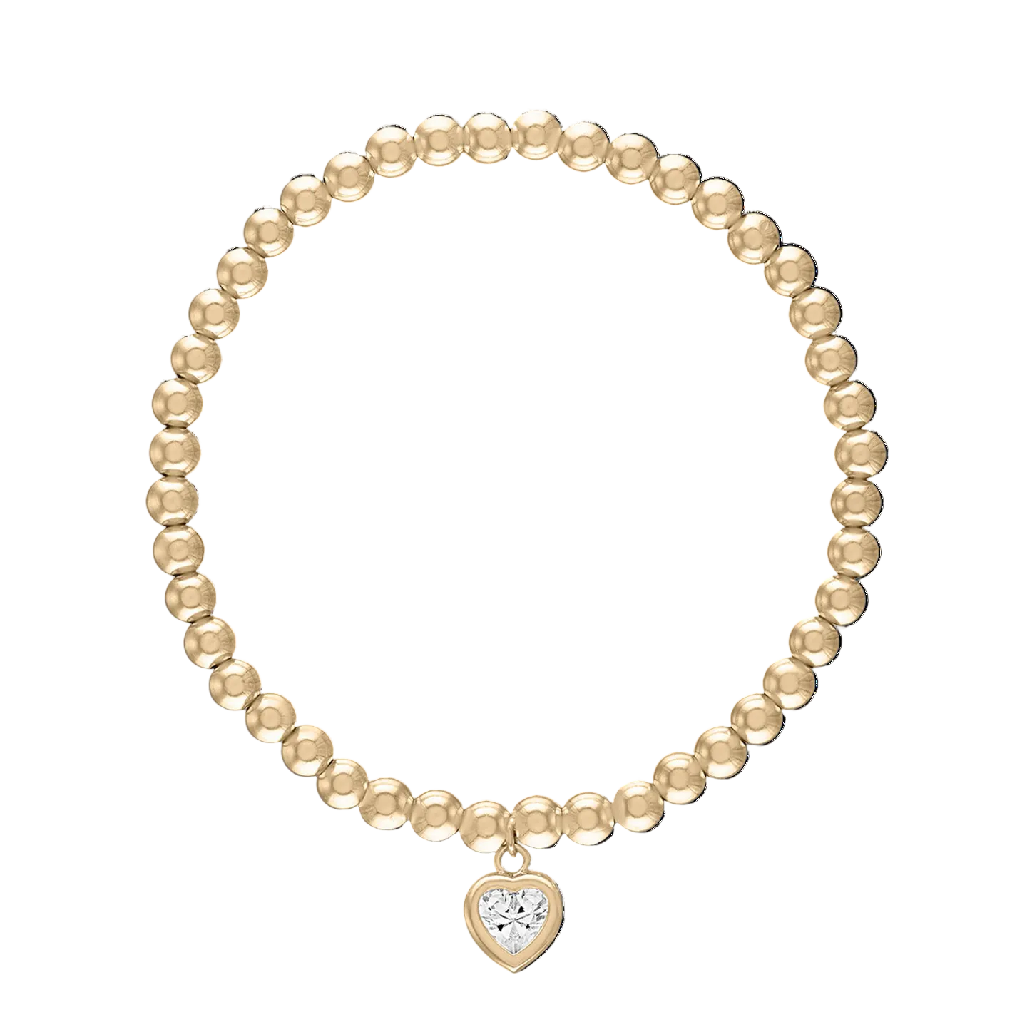 All My Heart Bracelet in Gold | 6.5"