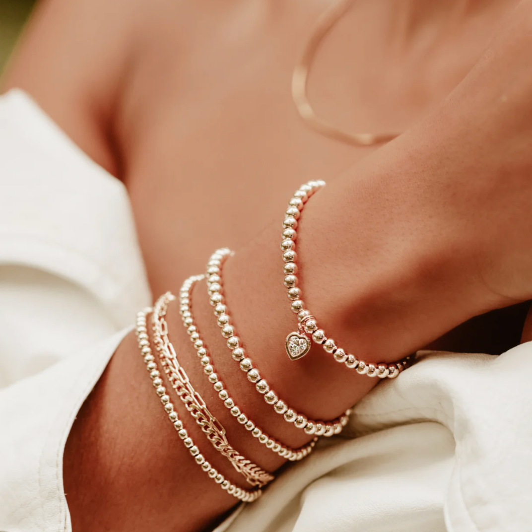 All My Heart Bracelet in Gold | 7.5"