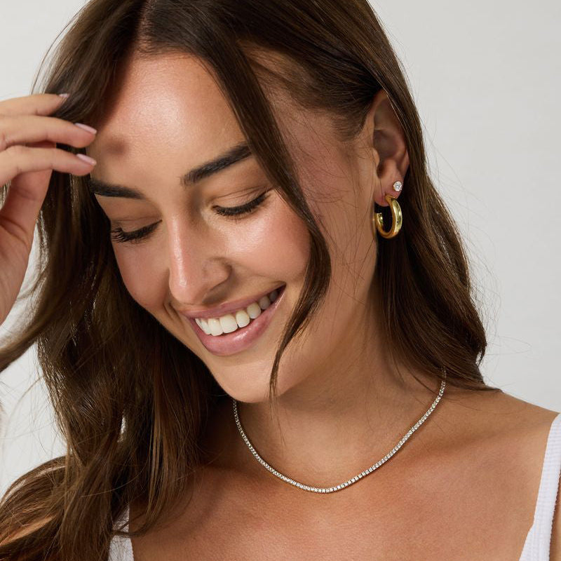 Everyday Hoops in Gold