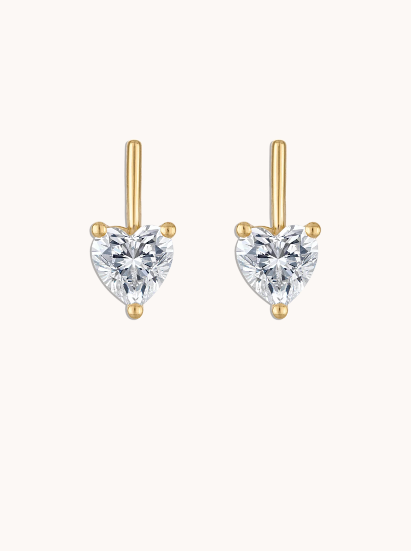 Linea Love Stud in Gold | Small