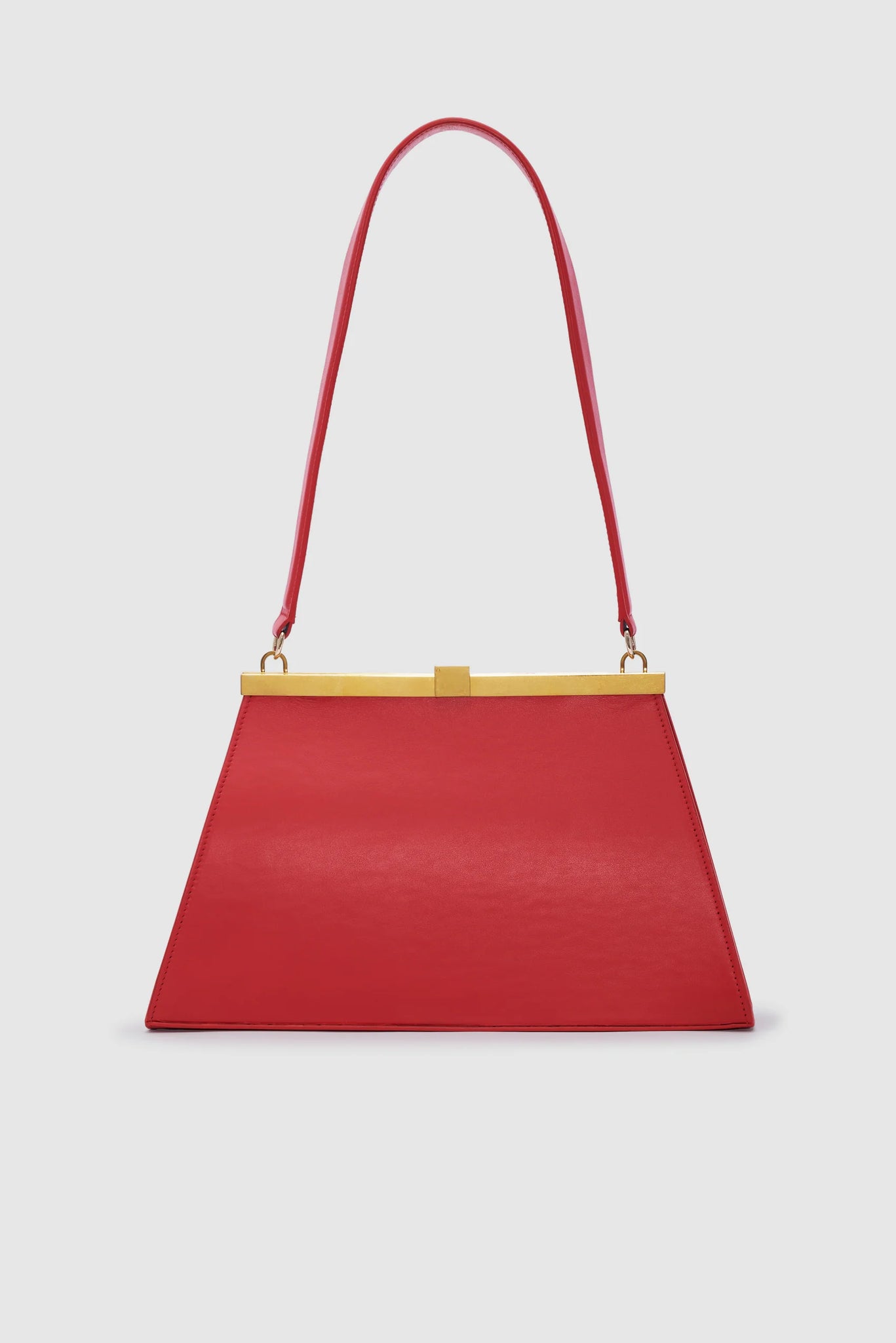 Anine Bag Smooth Leather in Tango Red