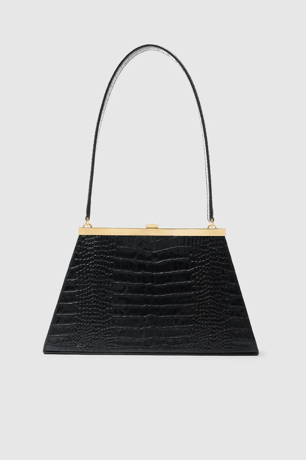 Anine Bag in Black Embossed