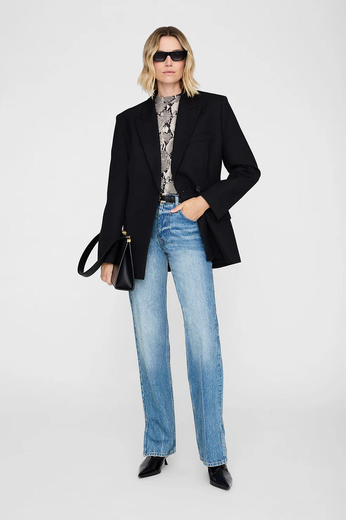 Avi Tee in Washed Python