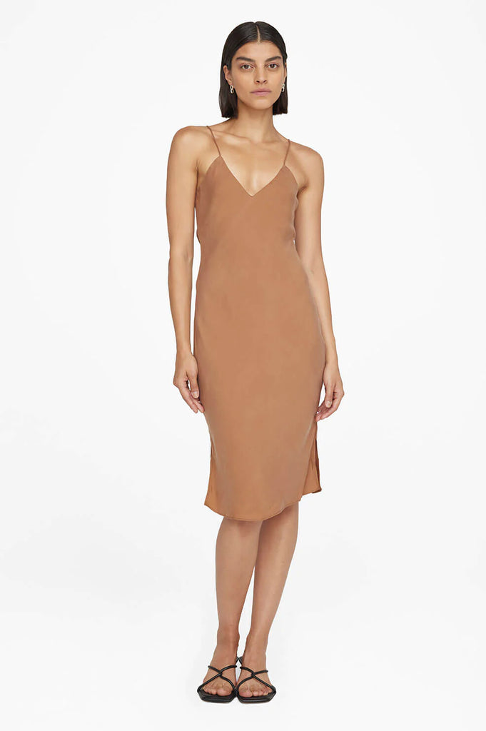 Bay Dress in Camel