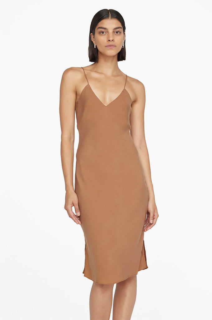 Bay Dress in Camel