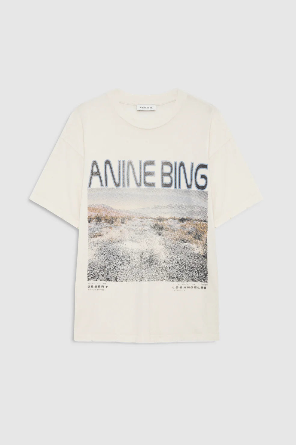 Cade Tee Wildflowers in Off-White