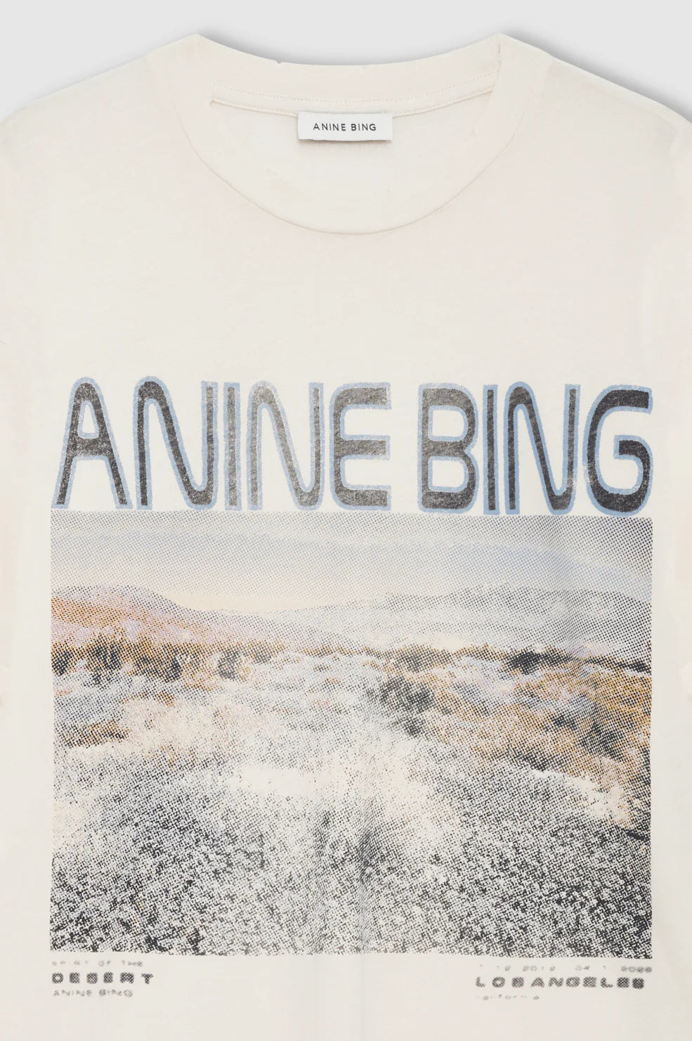 Cade Tee Wildflowers in Off-White