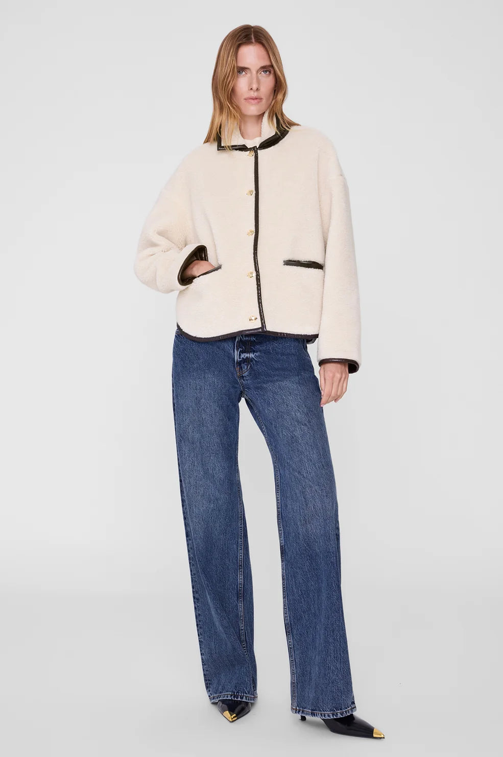 Camden Jacket in Golden Beige