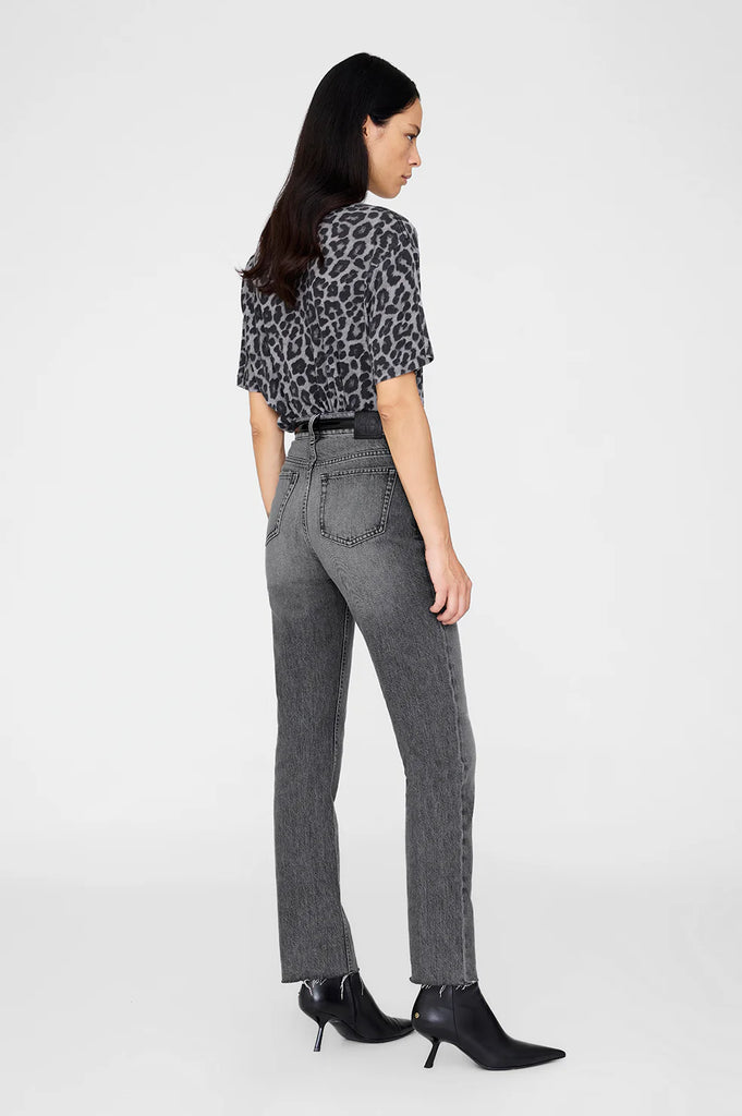 Cohen Tee in Grey Leopard