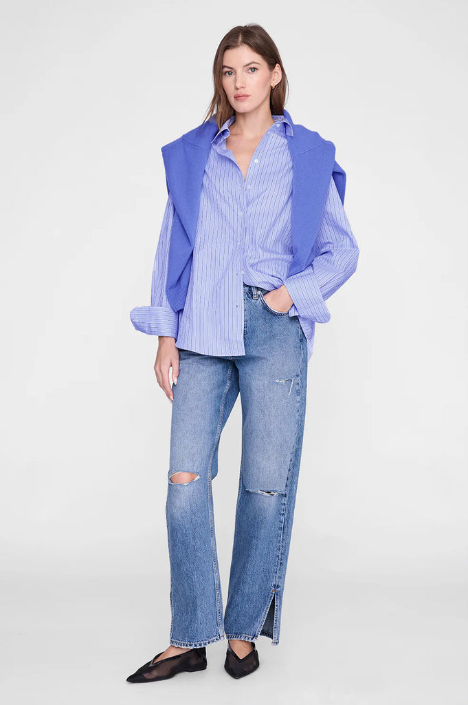 Essie Shirt in Blue Stripe