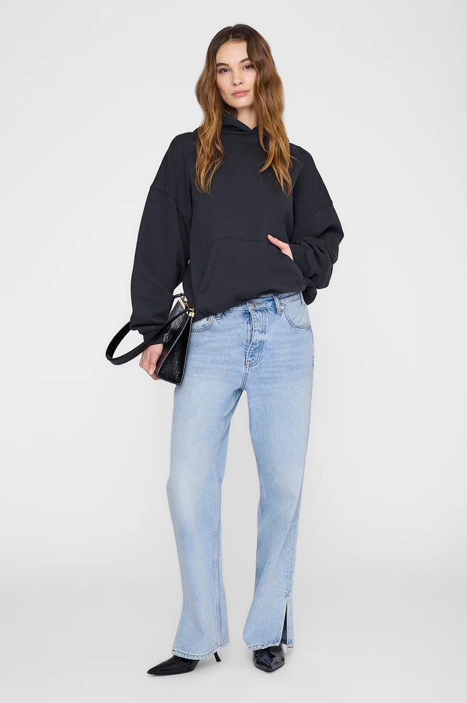 Harvey Sweatshirt Stencil in Vintage Black