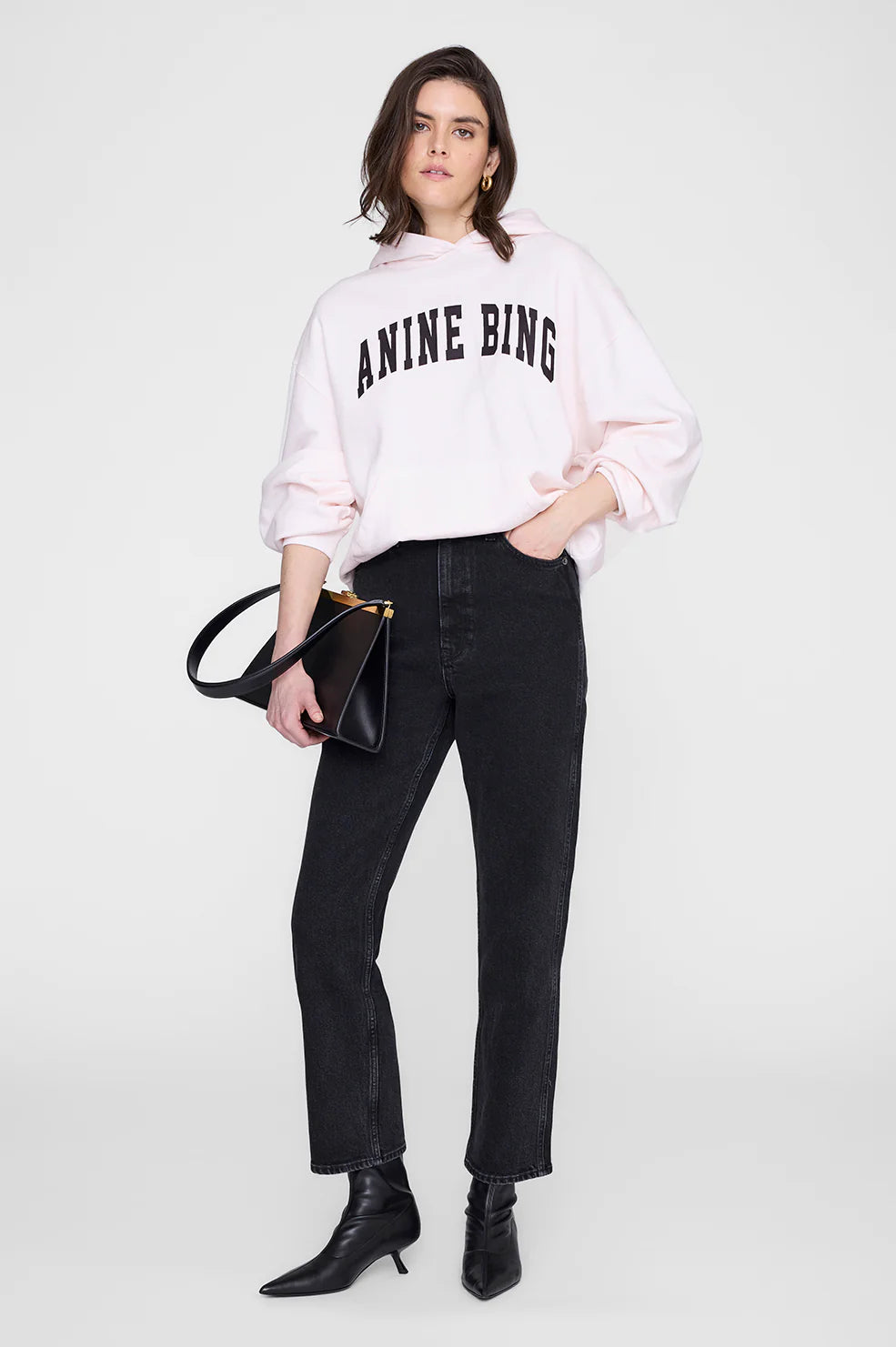 Harvey Sweatshirt in Washed Pink