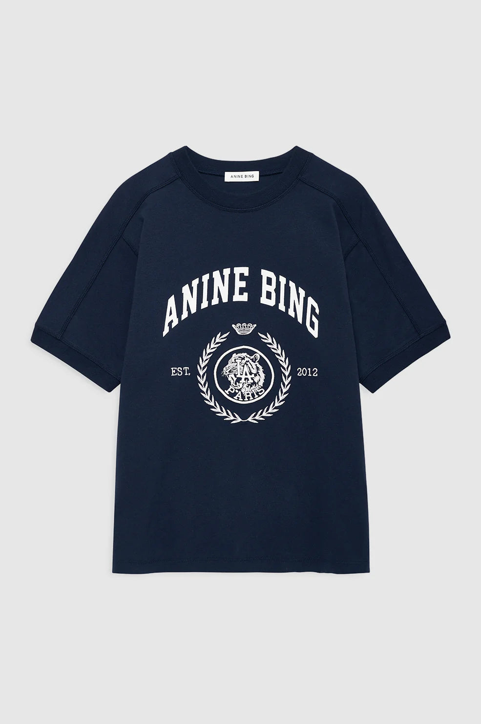 Jaylin Tee Collegiate in Navy