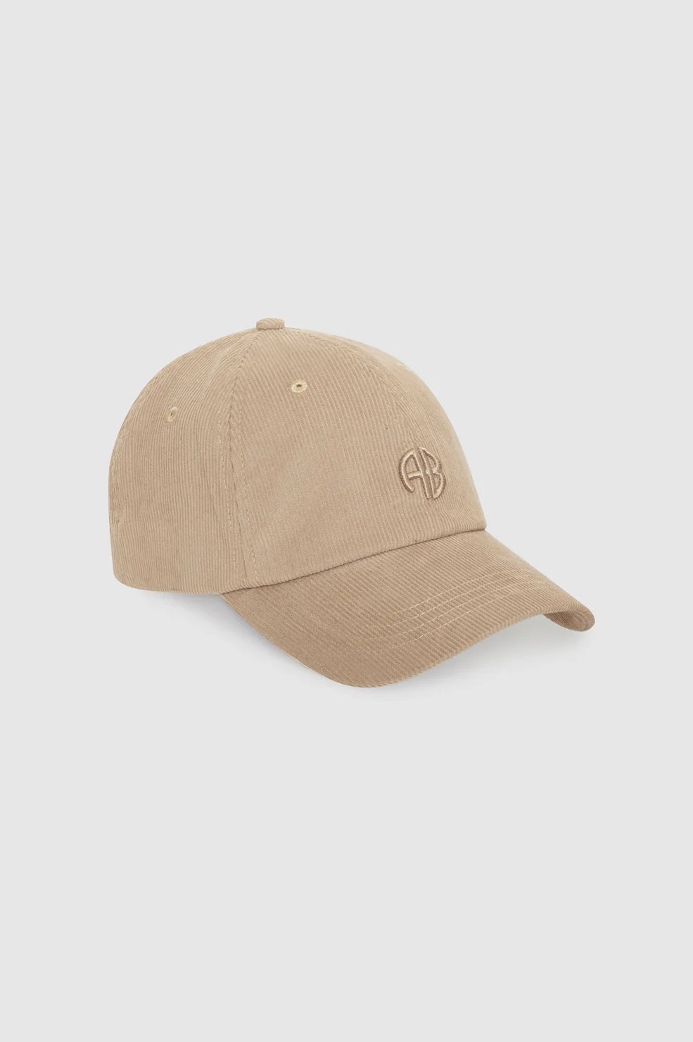 Jeremy Baseball Cap AB Corduroy in Beige