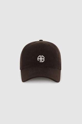 Jeremy Baseball Cap AB in Deep Brown