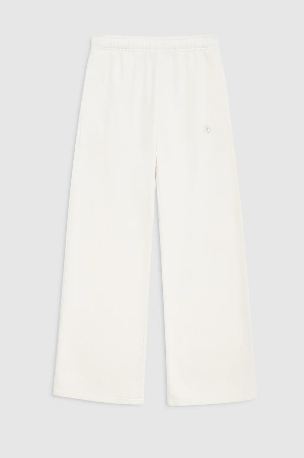 Kacey Sweatpant Monogram in Cream