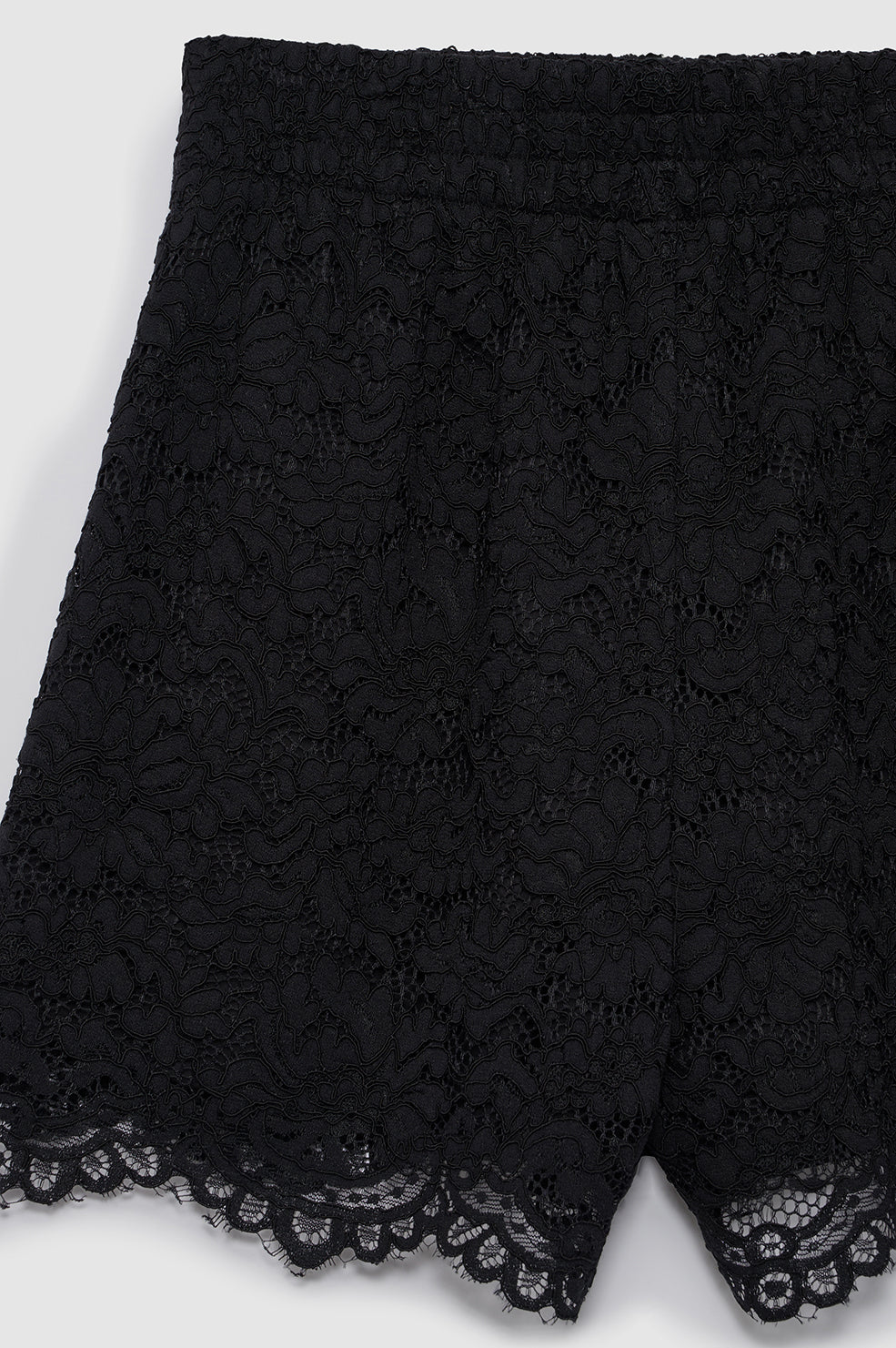 Kam Short in Black Lace