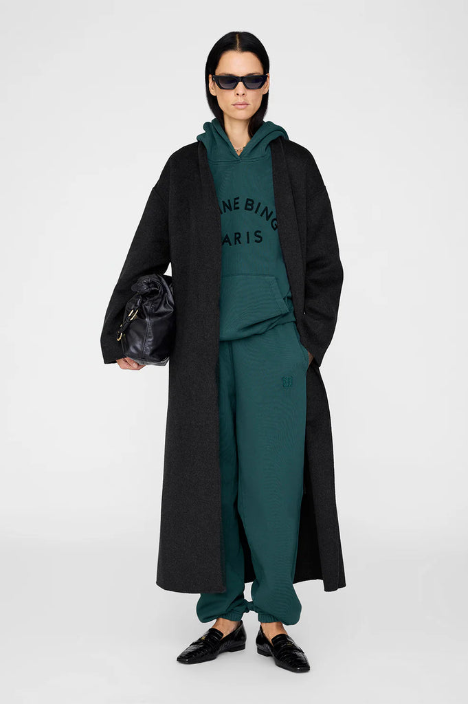 Karter Jogger Framed Monogram in Dark Teal
