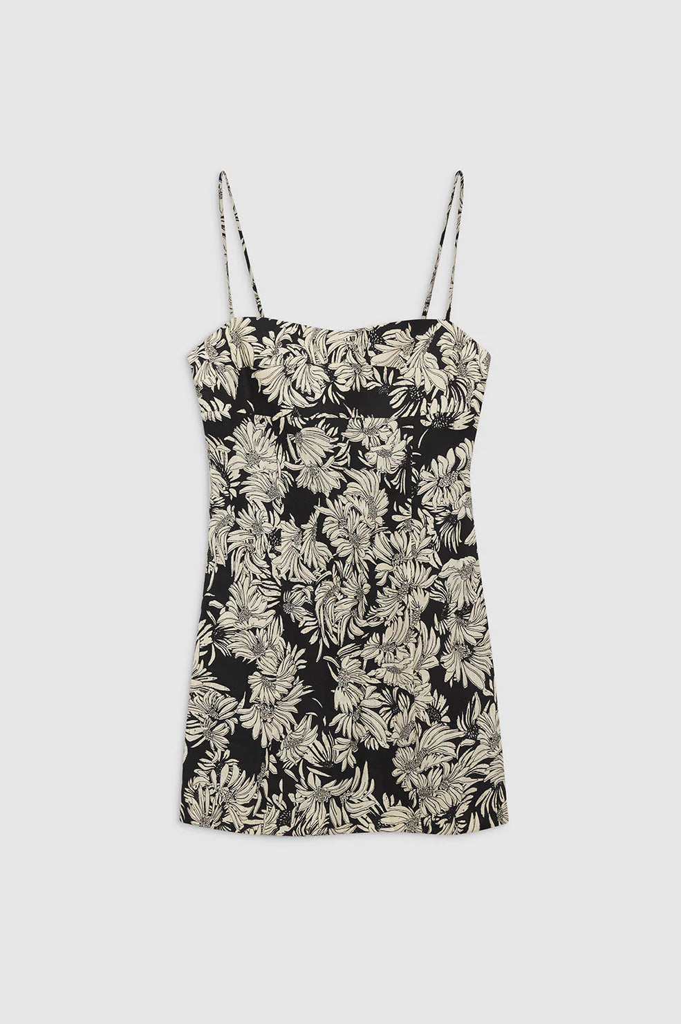 Keiran Dress in Black Floral Print