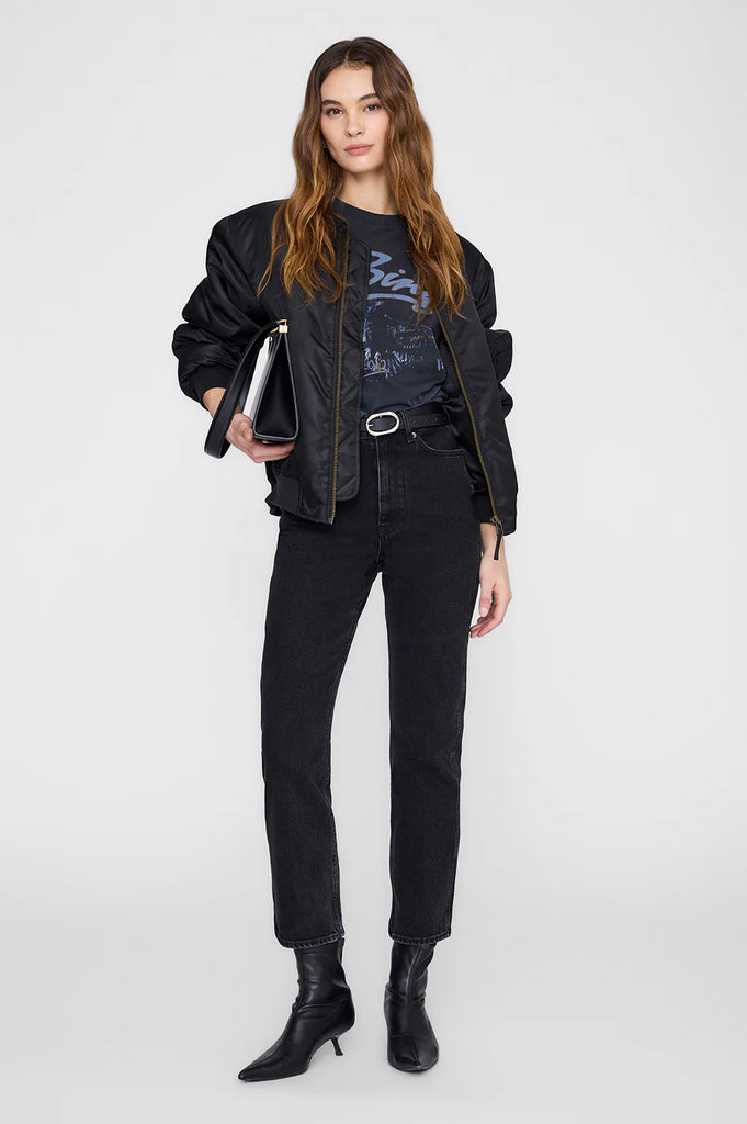 Kent Tee Eagle in Washed Black