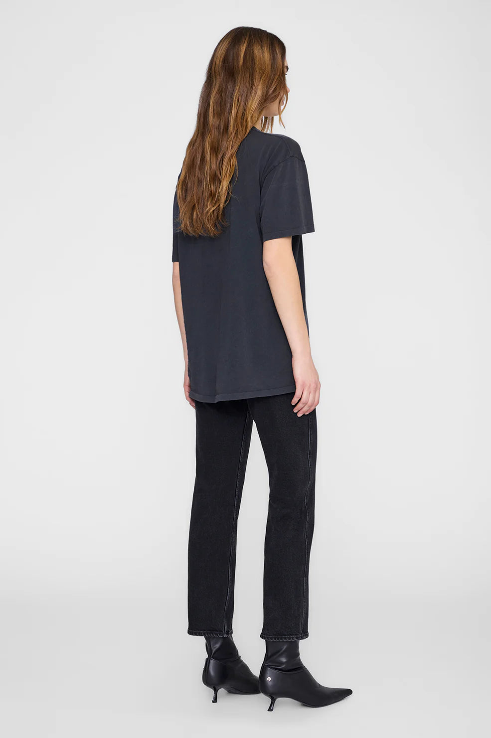 Kent Tee Eagle in Washed Black