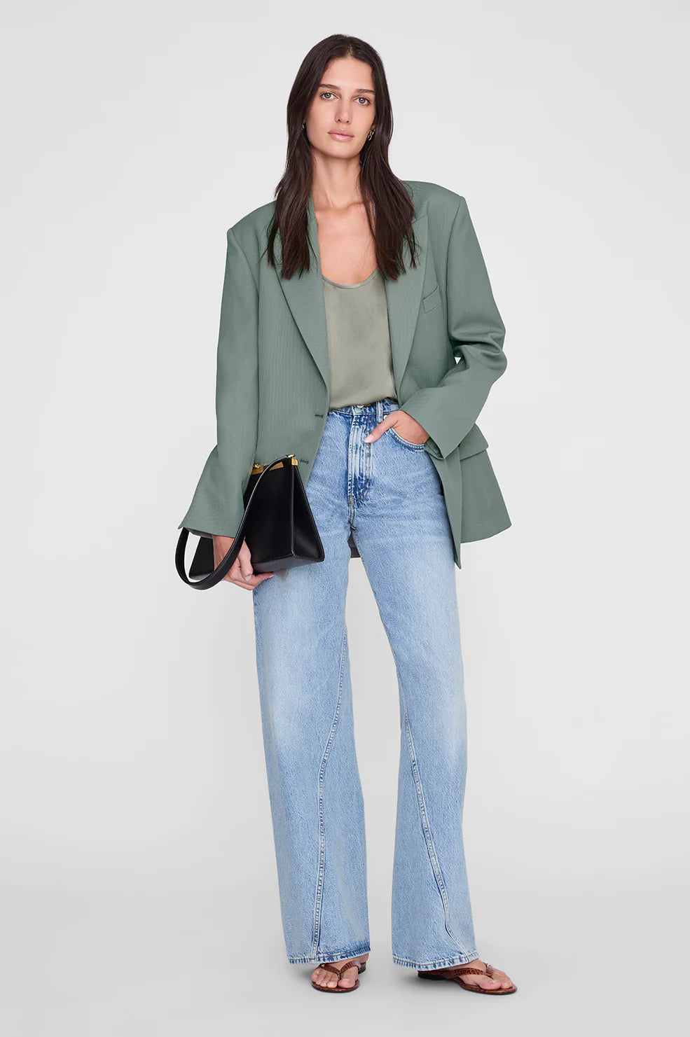 Lea Top in Sage