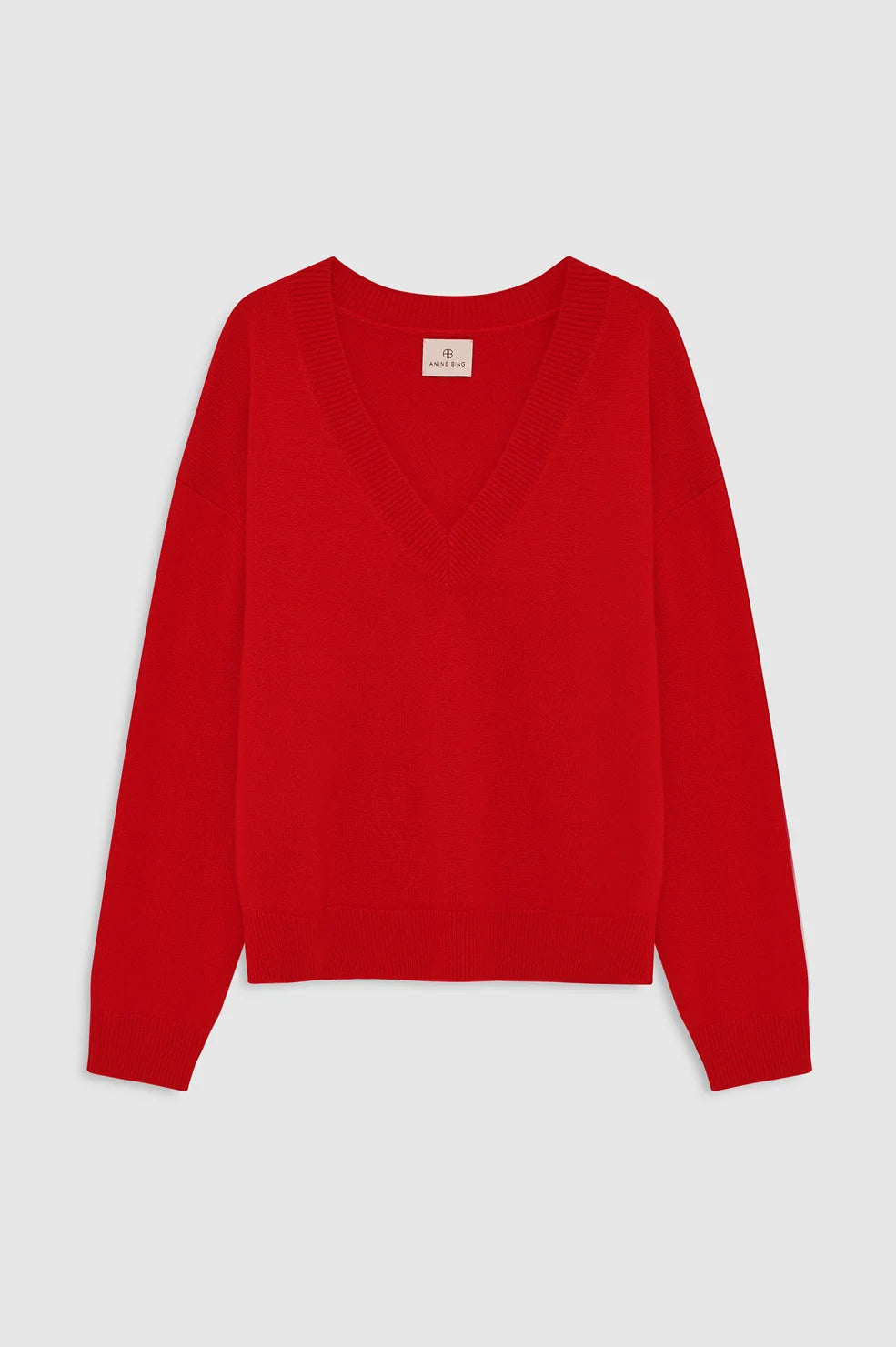 Lee Sweater in Tango Red