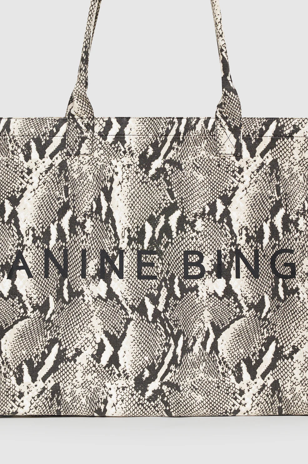 Leo Canvas Tote in Python